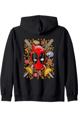 Marvel Deadpool Tacomania Kapuzenjacke