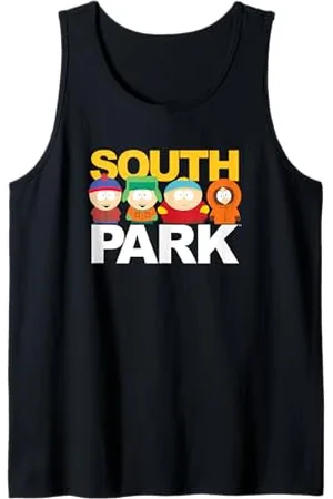 South Park Gang Behind Logo Tank Top
