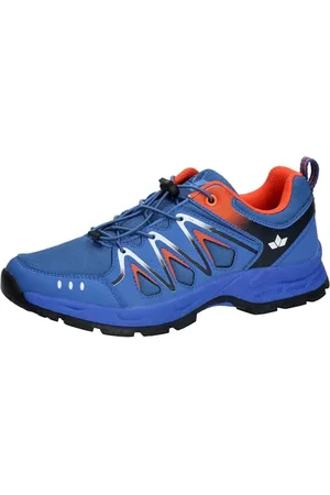 LICO Unisex Newfield Trekkingsschuhe, Blau/Orange, 45 EU