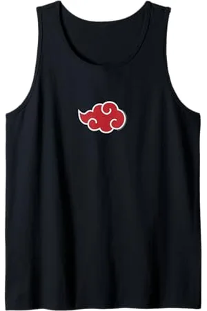 Naruto Shippuden Akatsuki Symbol der roten Wolke Tank Top