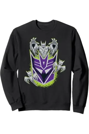 TRANSFORMERS Evergreen Halloween Decepticon Ghosts Logo Sweatshirt