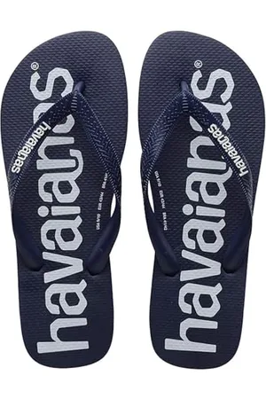 Havaianas Top Logomania, Bequeme, Robuste und Leichte Badelatschen, Sohle mit Großem Logo, Unisex Erwachsene