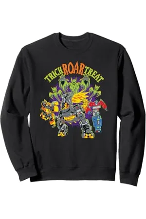 TRANSFORMERS Evergreen Halloween Trick Roar Treat Grimlock Sweatshirt
