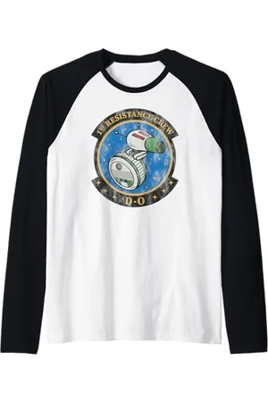 STAR WARS The Rise of Skywalker D-O Resistance Crew Raglan