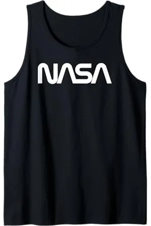 Nasa Wurm-Logo, Weiß, No Distress Tank Top