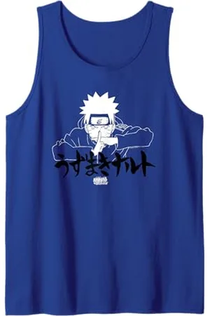 Naruto Shippuden Linear Jutsu with Kanji Tank Top