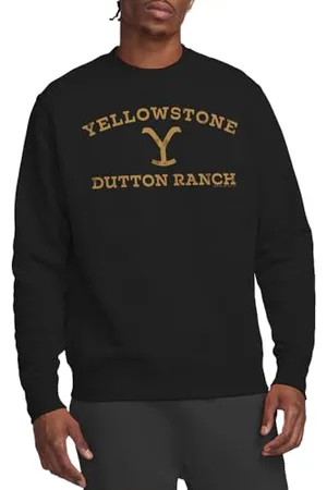Yellowstone Unisex Arched Logo Crew Sweatshirt, , S