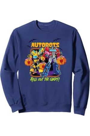 TRANSFORMERS Evergreen Halloween Autobots Roll Out The Candy Sweatshirt