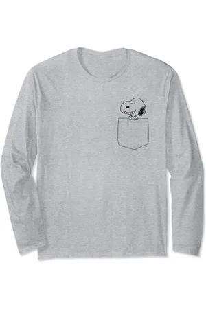 Peanuts Snoopy Tasche Langarmshirt