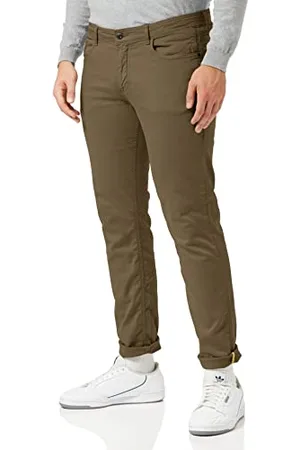 Camel Active Herren 488885/7F17 Jeans, Olive Brown, 32W / 34L