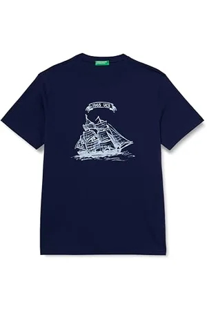 Benetton Herren 3yr3u109h T-Shirt, , XXL
