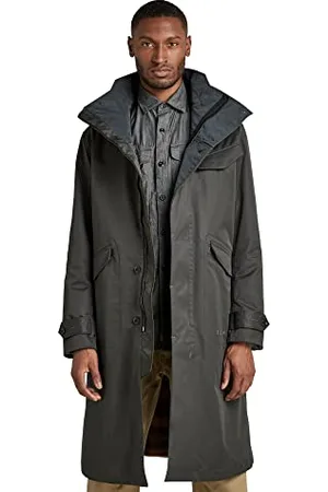 G-Star RAW Herren Belted Trenchcoat