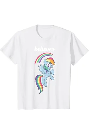 My Little Pony Kinder : Friendship Is Magic Rainbow Dash Believer T-Shirt