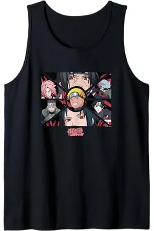 Naruto Shippuden Group Panels Tank Top