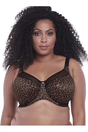 Goddess Damen Kayla Underwire Banded Bra BH mit voller Abdeckung, Durchsichtig, , 105L