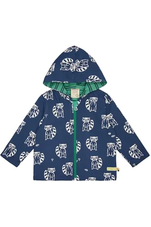 loud + proud Wasserabweisende Jacke aus Biobaumwolle mit Druck, GOTS zertifiziert