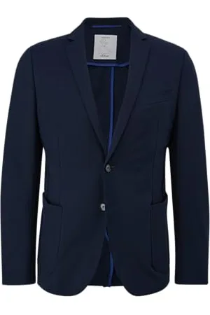 QS by s.Oliver Herren Indoor-Sakko Dark Blue 40