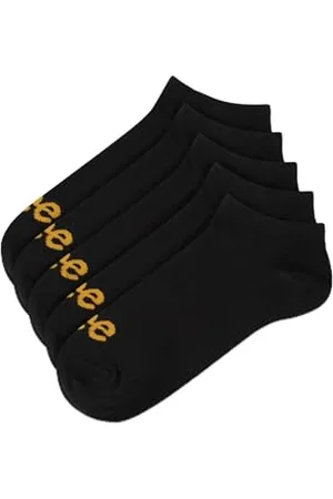 Lee Unisex Knöchelsocken, Designer-Baumwollsocken für Herren und Damen in | Niedrige Designer-Marken-Trainer-Einlagen aus Baumwollmischung - Größe 8,5-11, Fünferpack