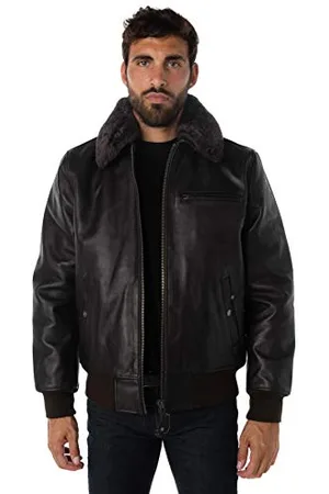 Schott NYC Herren Lederjacke LC 1380, Gr. Medium