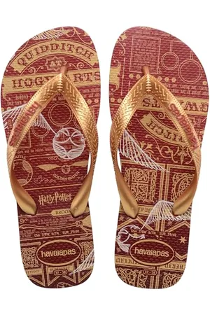 Havaianas Harry Potter, Bequeme, langlebige und leichte Badelatschen, mit ikonischen Elementen auf der Sohle, Unisex-Erwachsene
