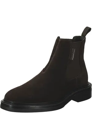 GANT FOOTWEAR Herren FAIRWYN Chelsea-Stiefel, Dark Brown, 43 EU