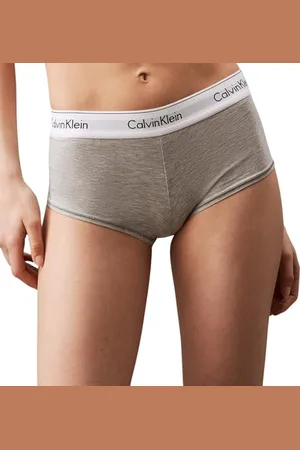 Calvin Klein Damen Hipster Boyshort aus Baumwolle mit Stretch, , XS