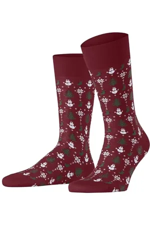 Falke Herren Socken Merry Party M So Baumwolle gemustert 1 Paar, , 43-46