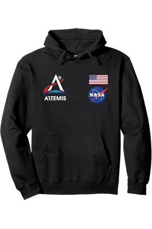 Nasa Artemis Mission 1 Moon To Mars Pullover Hoodie