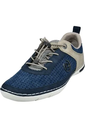 Bugatti Herren Schnürstiefel, Männer Stiefel Kaltfutter,Chukka Boots,schnürung,Boots,Winterstiefel,Winterschuhe,Blue (4000),44 EU/EU UK