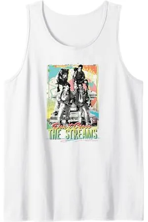 Ghostbusters Pop-Graffiti überqueren nicht die Bäche Tank Top