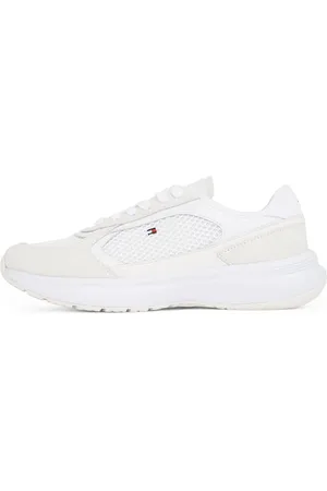 Tommy Hilfiger Damen Runner Sneaker Sporty Low Top, (White), 39