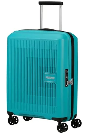 American Tourister Aerostep - Spinner S, Erweiterbarer Handgepäck, 55 cm, 36/40 L