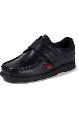 Kickers Herren Fragma Single Strap Leather Mokassin, Schwarz (Black 0001), 38 EU