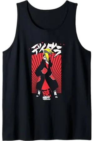 Naruto Shippuden Deidara Jutsu mit Kanji Anime Tank Top