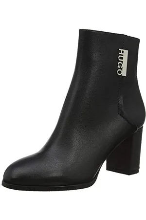 HUGO BOSS Victoria Bootie70-GR, Damen Stiefeletten, Schwarz (Black 001), 42 EU (8 UK)
