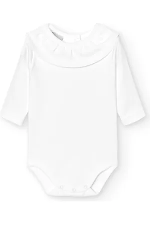 BABIDU Unisex-Kinder ODY CUELLO VOLANTE MANGA LARGA Slip, , 3 Monate