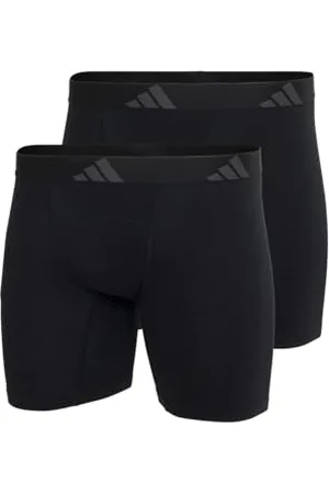 adidas Herren Boxershorts 2er Pack Boxer Brief (2PK) -Active Flex Cotton Ergonomic Unterwäsche, , L
