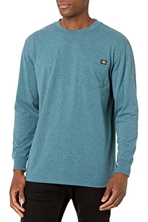 Dickies Herren Long Sleeve Heavyweight Crew Neck Arbeits-T-Shirt, , XL