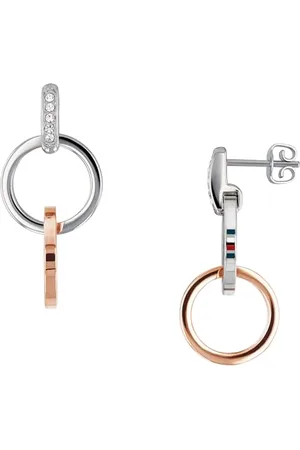 Tommy Hilfiger Jewelry Ohrhänger für Damen aus Edelstahl mit Kristallen - 2780084