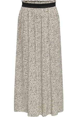 ONLY Damen Onlbase Faux Leather Skirt OTW Noos Lederrock, Toasted Coconut