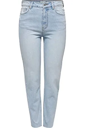 ONLY Womens Jeans Solid
