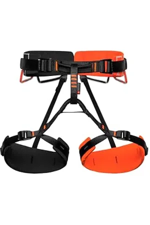 Mammut 4 Slide Harness in leuchtendem Orange-Schwarz XS-M