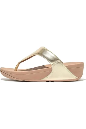 FitFlop Damen Lulu Leather Toepost Flipflop, , 43 EU