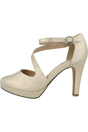 QS by s.Oliver Pumps 5-5-24420-38 Metallisch Red Label