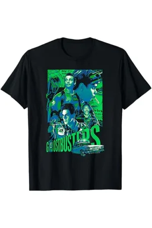 Ghostbusters Joshua Budich Illustriertes Poster T-Shirt