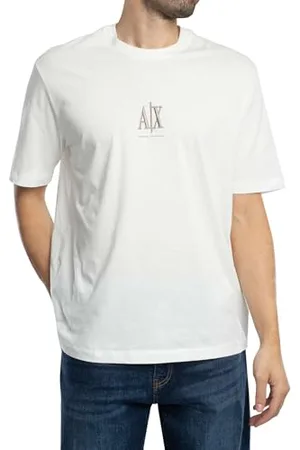 Armani Exchange Herren Icon Small Logo Tee T-Shirt, , L