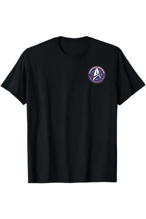 Star Trek Discovery Blue and Red Federation of Planets Logo T-Shirt