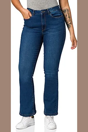 Noisy May Damen Nmsallie Hw Flare Vi021mb Noos Jeans, , 28 EU