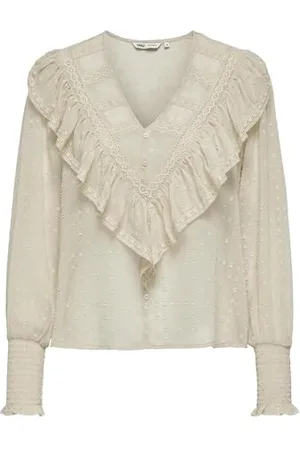 ONLY Onleleanor L/S Dobby Top WVN Noos