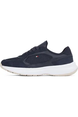 Tommy Hilfiger Damen Runner Sneaker Sporty Low Top, Blau (Space Blue), 36